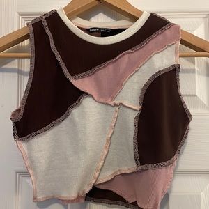 colorblock tank top